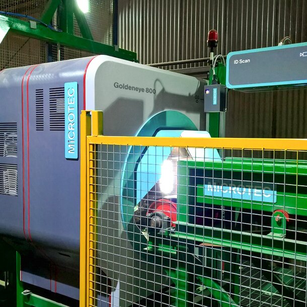 Fastest lumber scanner in the world