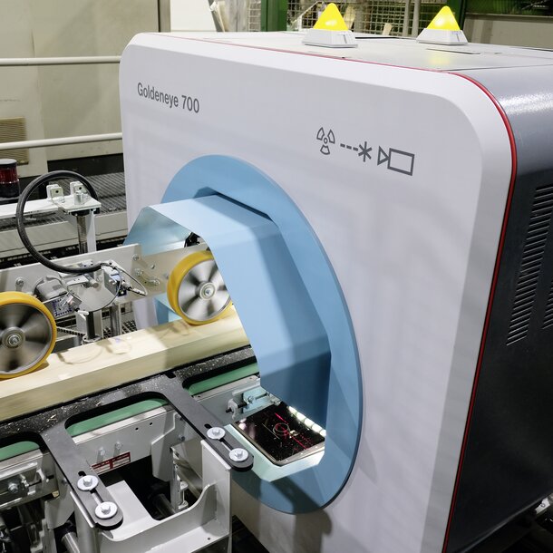 Goldeneye: Scanner boosts performance and yield