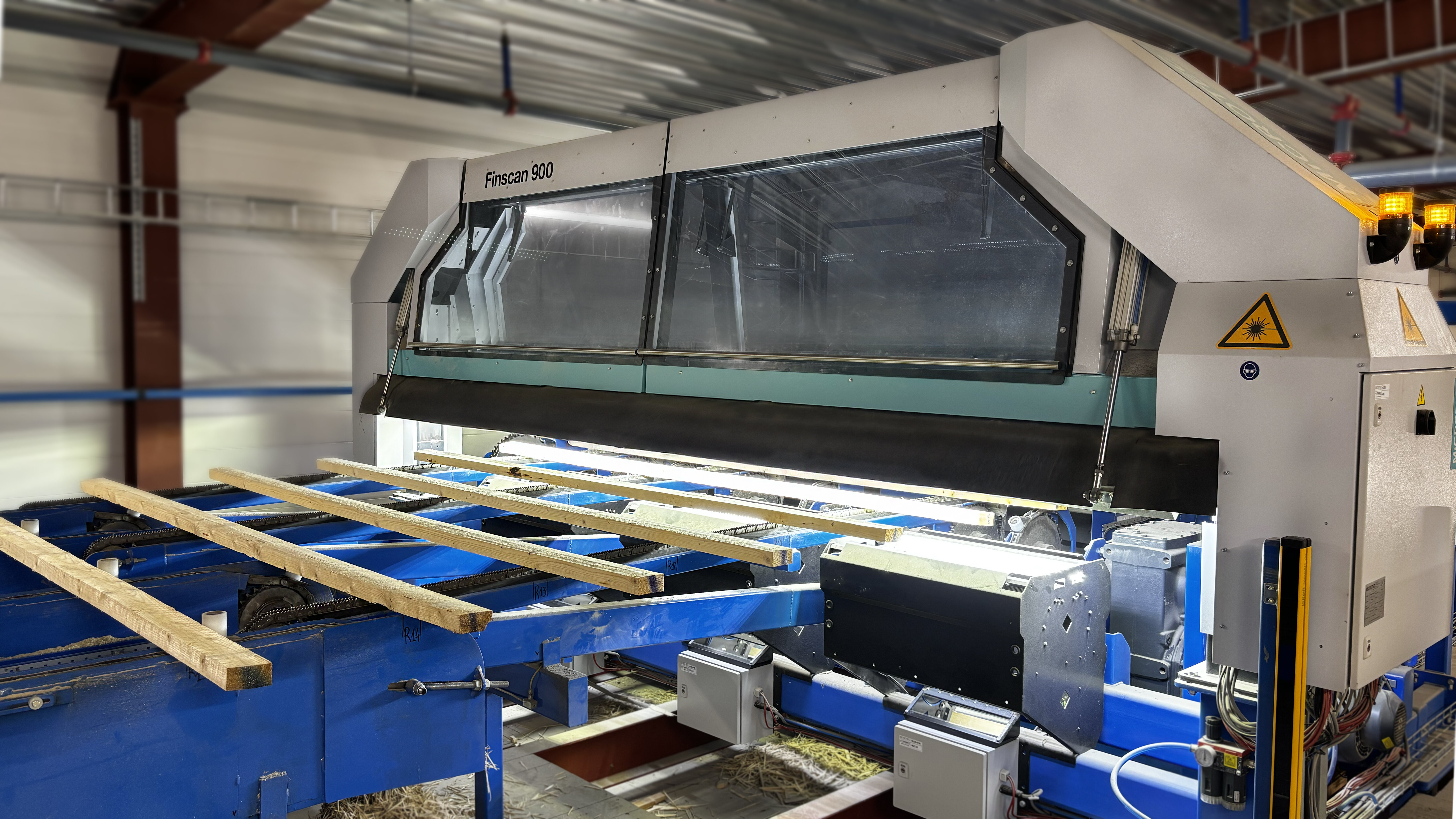 Finscan: Ökad sorteringshastighet och jämn kvalitet hos Nordanå Trä