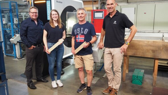 Woodeye Parquet: New scanner for aesthetic sorting